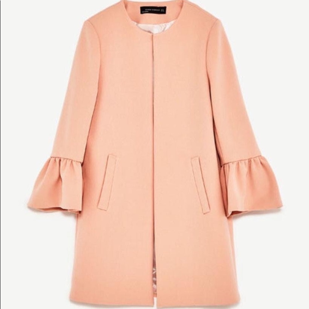 Zara bell grill sleeve long blazer - Picture 3 of 9